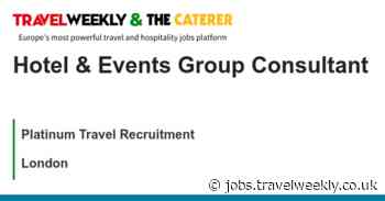 Platinum Travel Recruitment: Hotel & Events Group Consultant