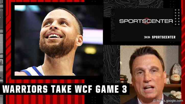 'The Warriors have TOO many weapons!' Tim Legler reacts to Warriors' Game 3 win | SportsCenter - ESPN