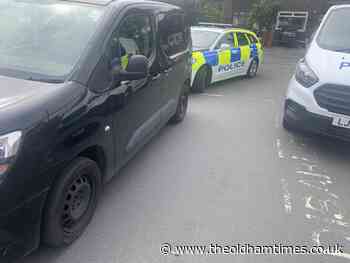 Two arrested after stolen van on false plates stopped in Oldham - The Oldham Times