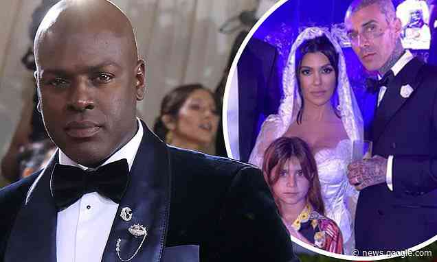 Was Corey Gamble at Kourtney and Travis' wedding? Fans speculate on Kris Jenner's beau being absent - Daily Mail