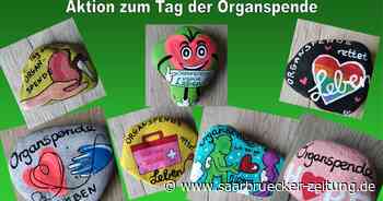 Nierenkrank: Betroffener wirbt mit Steinen am Tag der Organspenden (2. Juni) - Saarbrücker Zeitung