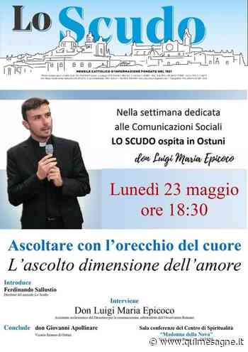 Don Luigi Maria Epicoco lunedì 23 maggio a Ostuni - Qui Mesagne