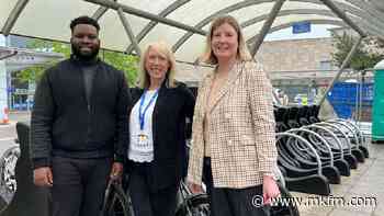New secure cycle parking installed at Milton Keynes shopping centre - MKFM