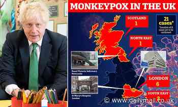 Boris Johnson reveals No10 is 'keeping an eye' on monkeypox as virus hits Scotland - Daily Mail
