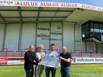 SC Verl spendet 2.500 Euro für die städtische Ukraine Hilfe, Gütsel Online - Gütsel