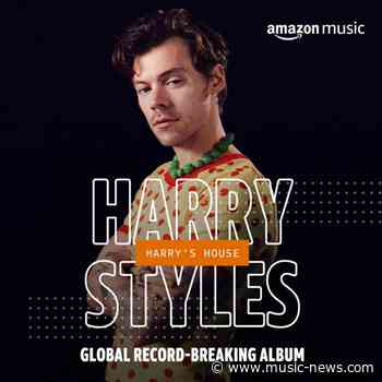 Harry's House makes history on Amazon Music