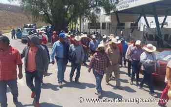 Campesinos se manifiestan en Tula - El Sol de Hidalgo