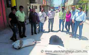 Inspeccionan área del socavón en Tula - El Sol de Hidalgo