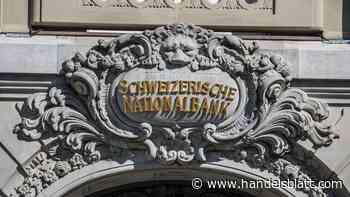 Geldpolitik: Schweizer Notenbank: Werden mit Straffung der Geldpolitik nicht zögern