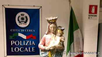 Polizia Locale | Cerea | Statua della Madonna abbandonata - VeronaSera