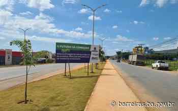 Prefeitura de Barreiras segue transformando diversos espaços públicos da cidade com a implantação de passeio e paisagismo - Prefeitura de Barreiras (.gov)