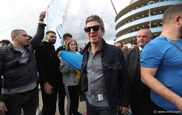 Noel Gallagher accidentally headbutted by Manchester City player’s dad during title celebrations