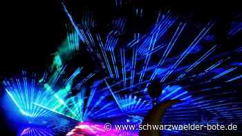 Lichtefest Bad Liebenzell: Mit Laser und Feuerwerk wird das Tal beleuchtet