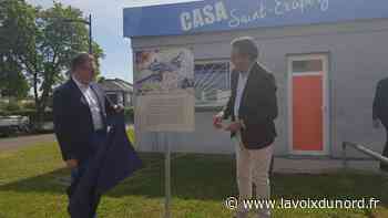 Arras : dévoilement de la plaque «Casa Saint-Exupéry» devant la structure jeunesse du même nom - La Voix du Nord