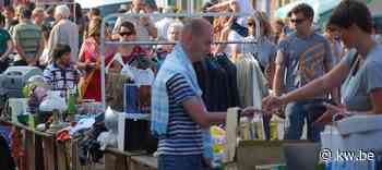 Tv-opnames op rommelmarkt De Tassche in Ardooie - KW.be