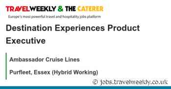 Ambassador Cruise Lines: Destination Experiences Product Executive