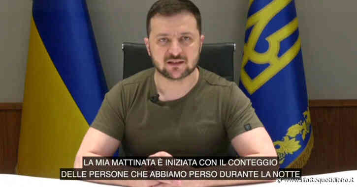 Guerra Russia-Ucraina, Zelensky: “A Desna ritrovati 87 cadaveri sotto le macerie”