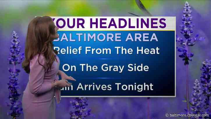 Maryland Weather: Cooler & Sunny, But Clouds Skies On The Way