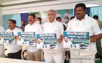 Bus yatra from May 26 to highlight YSRCP’s social justice initiatives - The Hindu