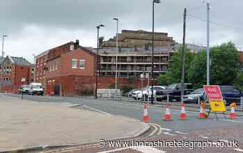 Blackburn town centre road closed for SIX weeks