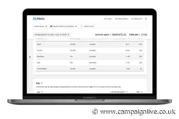 Meta introduces greater transparency to political ad targeting data