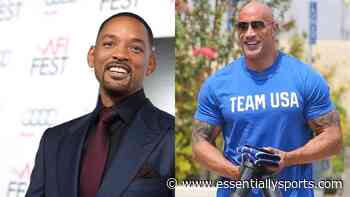 Rare Photo Shows Will Smith Sharing a ‘Laugh’ With Dwayne Johnson and His Comedian Friend - EssentiallySports