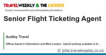 Audley Travel: Senior Flight Ticketing Agent
