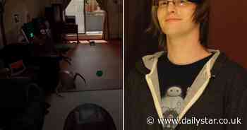 Man spends months building exact VR replica of his living room - to shoot aliens at home - Daily Star