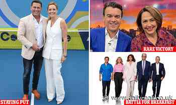 Today hosts Karl Stefanovic and Allison Langdon have signed long-term contracts with Nine - Daily Mail