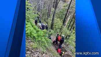 Hiker rescued after falling off Horsetail Falls trail - Fox 12 Oregon