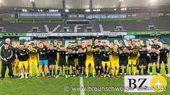 „Riesenerlebnis“: Gifhorns U19 kickt in der Volkswagen Arena