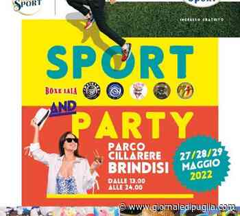Brindisi. "Sport and Party" nel Parco Cillarese: martedì 24 aprile conferenza stampa di presentazione - Giornale di Puglia