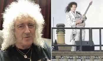 Brian May teases his new Queen Platinum Jubilee performance after Buckingham Palace roof - Express