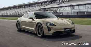 Porsche Taycan GTS Hockenheimring Edition Is Very, Very Beige     - CNET