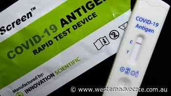 Positive rapid antigen data may be skewed - Western Advocate