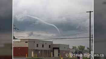 Landspout tornado spotted east of Ottawa | CTV News - CTV News Ottawa