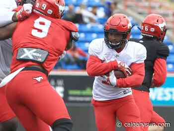 Dionté Ruffin, Peyton Logan standouts in annual Stampeders scrimmage - Calgary Sun