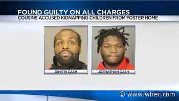 Cousins found guilty on all charges in foster home kidnapping
