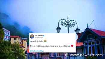 'Not Europe': Norwegian Diplomat Shares Mesmerising Photo of Shimla - News18