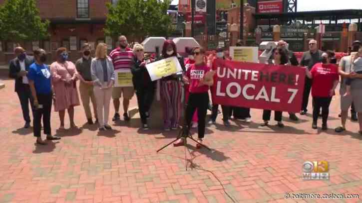 Oriole Park At Camden Yards Concessions Workers Call For $15 Per Hour Wage