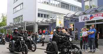 Erlangen: Bei Toy Run 2022 - Biker spenden über 30.000 Euro für kranke Kinder - inFranken.de