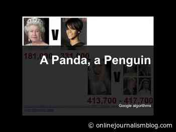 VIDEO: Search engine optimisation (SEO) for journalists - Online Journalism Blog