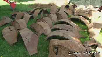 Greece man finds 32 decades-old fenders buried in backyard