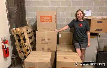 AEM Assists Hockey Locker in Shipping Donated Goods to Ukrainian Refugees - Association of Equipment Manufacturers (AEM)