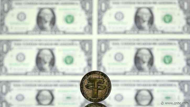 Tether withdrawals top $10 billion as regulators raise alarm about stablecoins - CNBC