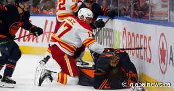 Calgary Flames’ Lucic on Smith hit: ‘If I actually did charge, we both wouldn’t be playing’