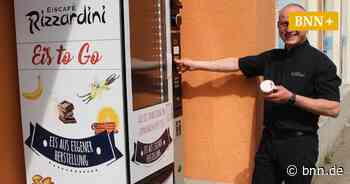 Eis aus dem Automaten vom Eiscafé „Rizzardini“ in Gernsbach - BNN - Badische Neueste Nachrichten