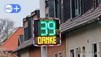 Sehnde: Tempoanzeigen in Ilten bremsen Raser aus - HAZ