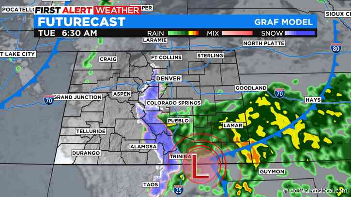 Colorado Weather: Rain And Snow In The Cards For Tuesday