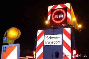 Schwertransporte: Zwischen Mindelheim und Bad Wörishofen sind bald viele "fahrende Verkehrszeichen" unterwegs - all-in.de - Das Allgäu Online!